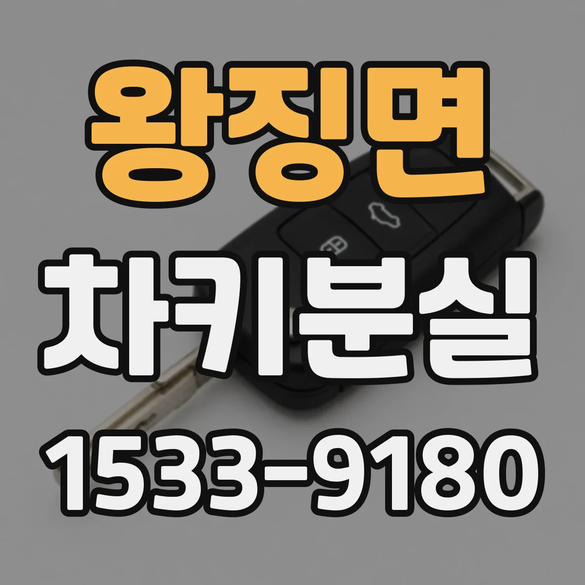 왕징면 차키분실