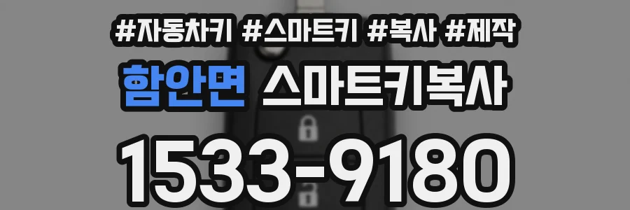 함안면 스마트키복사