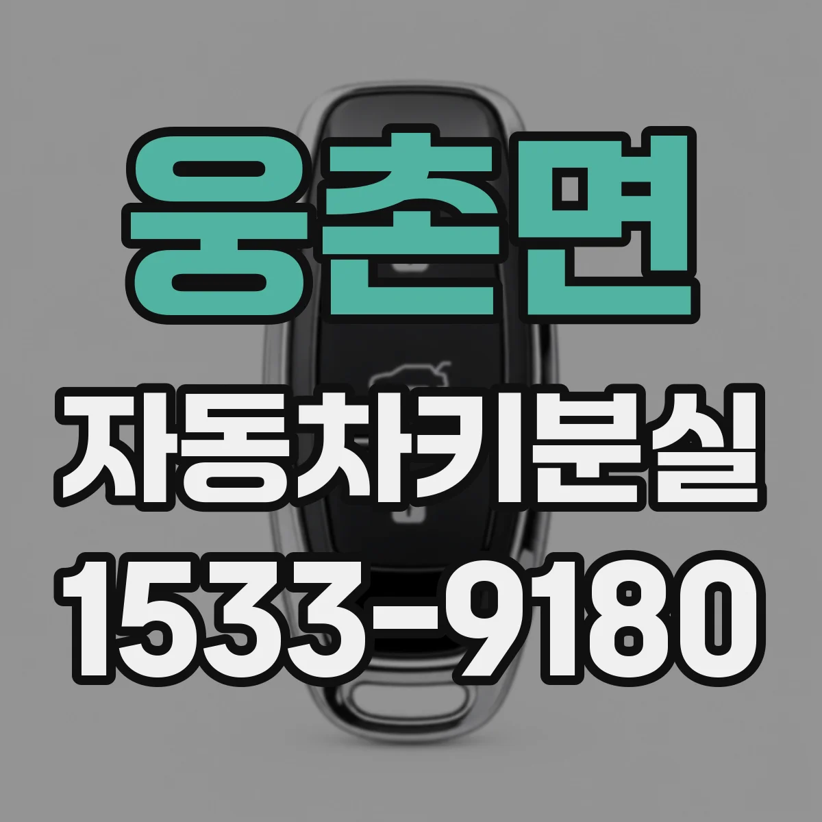 웅촌면 자동차키분실