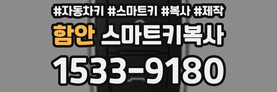 함안 스마트키복사