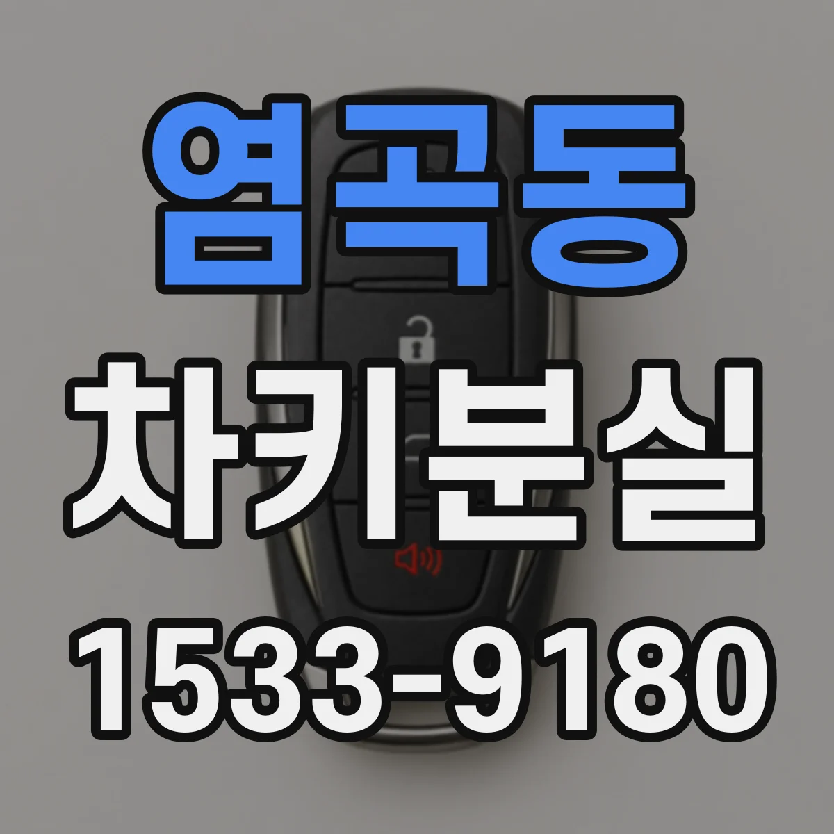 염곡동 차키분실