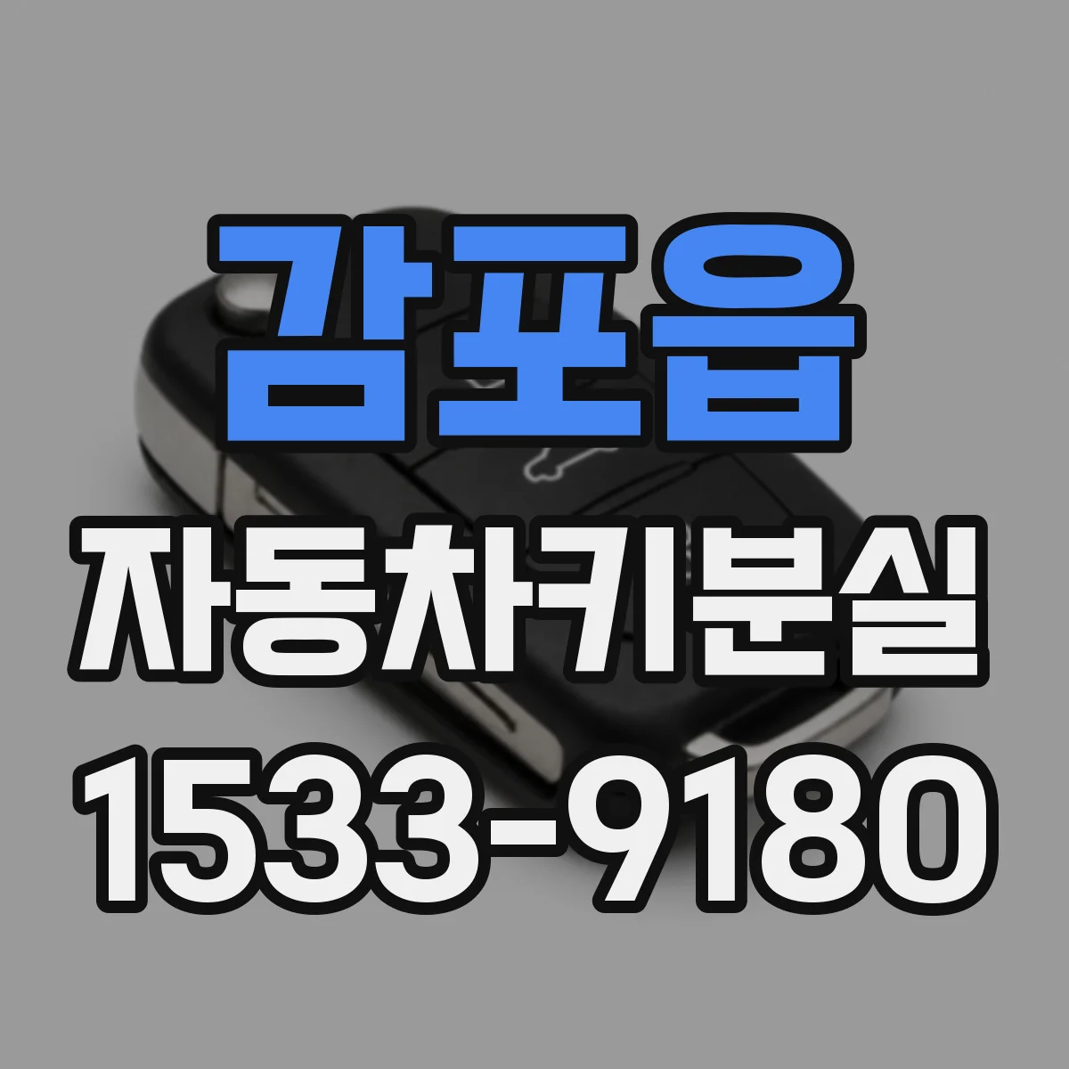 감포읍 자동차키분실