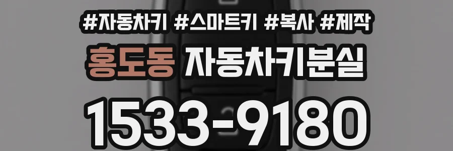 홍도동 자동차키분실