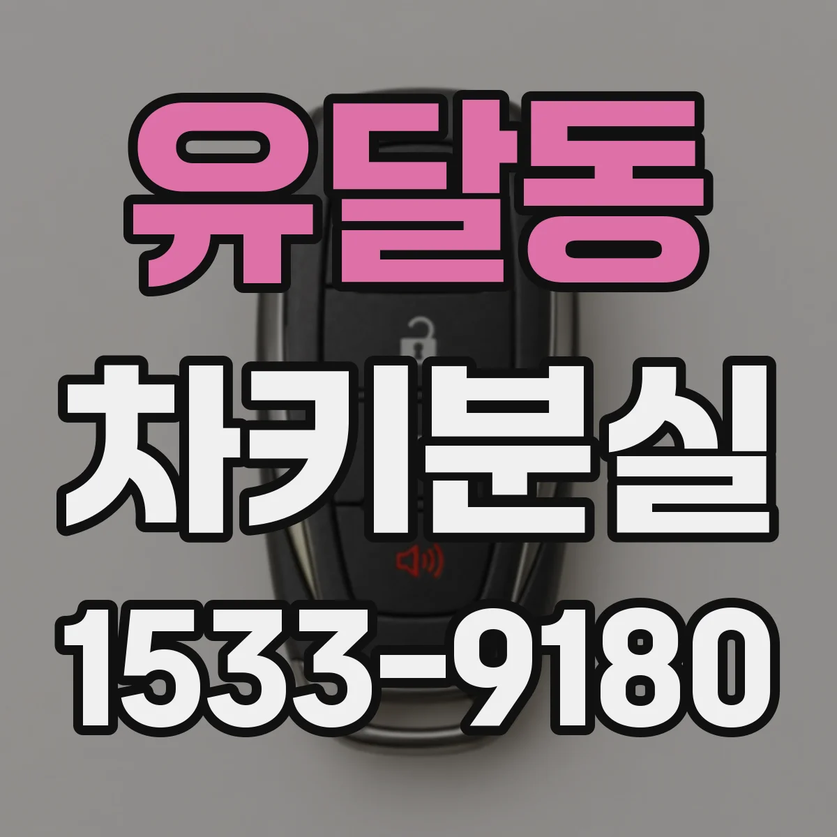 유달동 차키분실