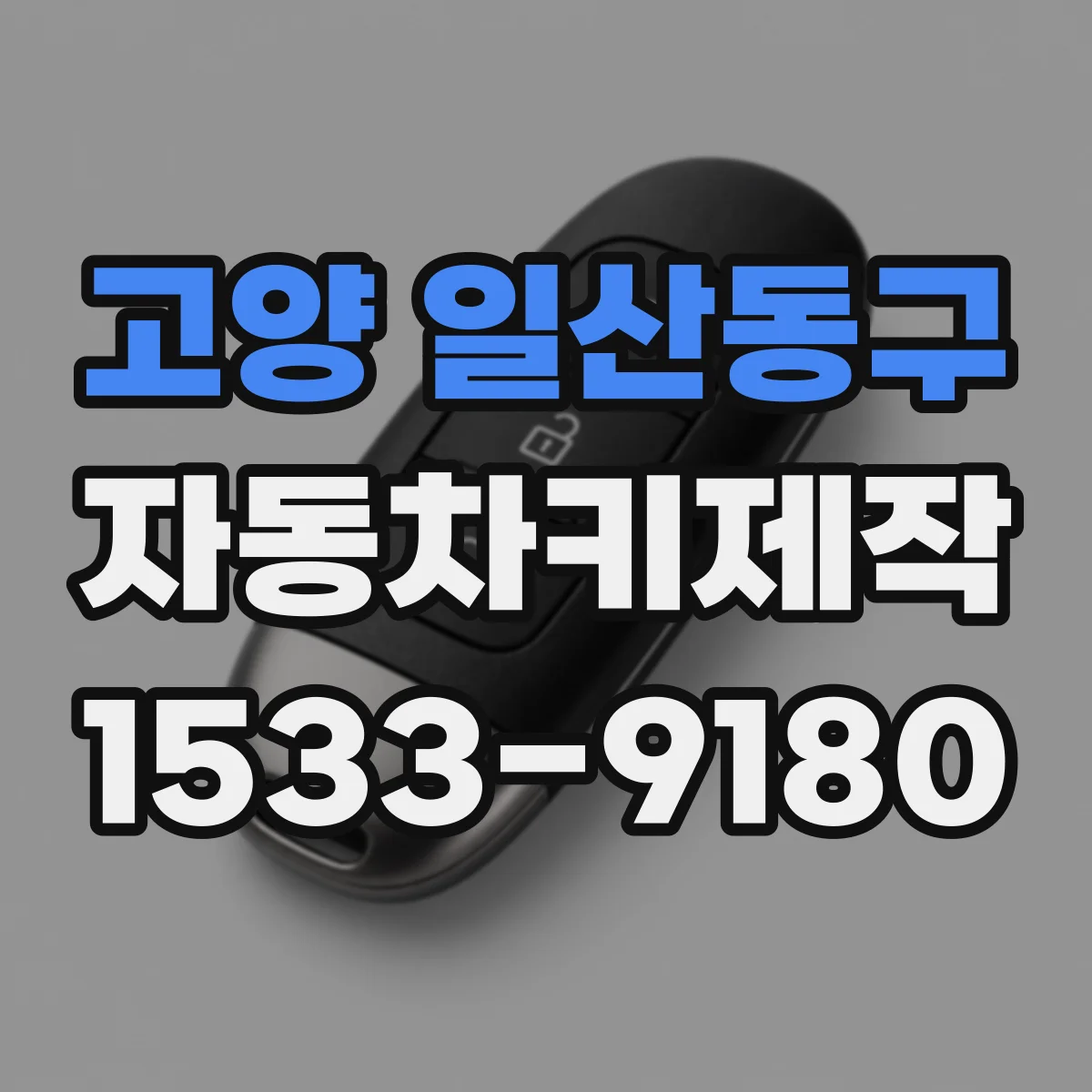 고양 일산동구 자동차키제작