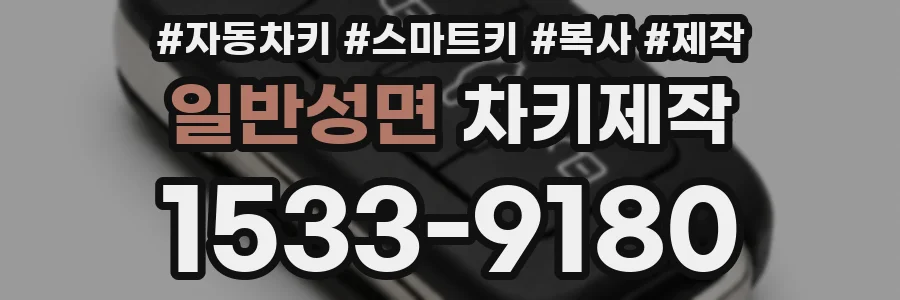 일반성면 차키제작