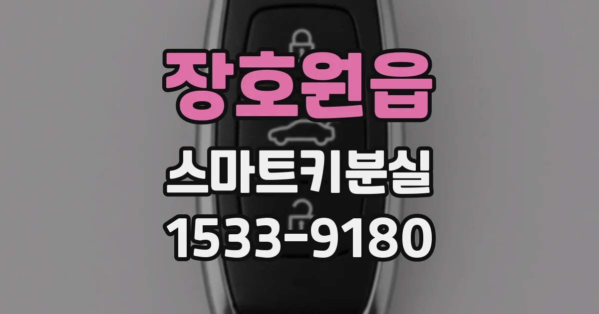 장호원읍 스마트키분실