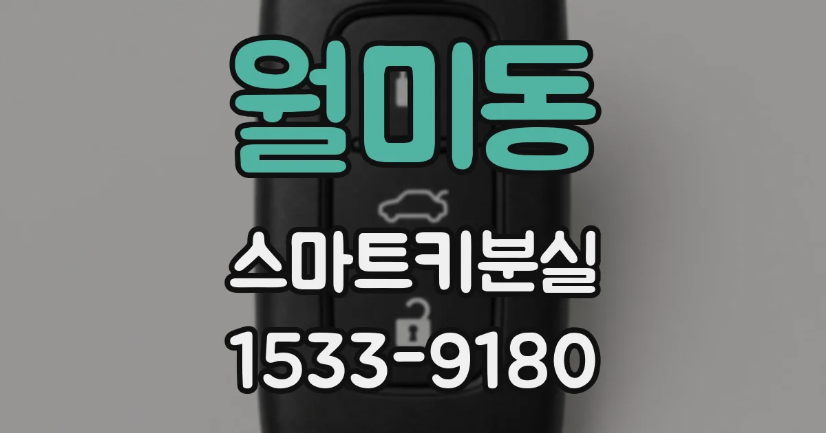 월미동 스마트키분실