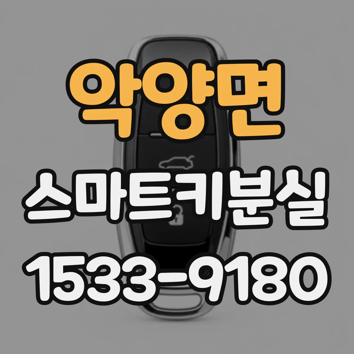 악양면 스마트키분실
