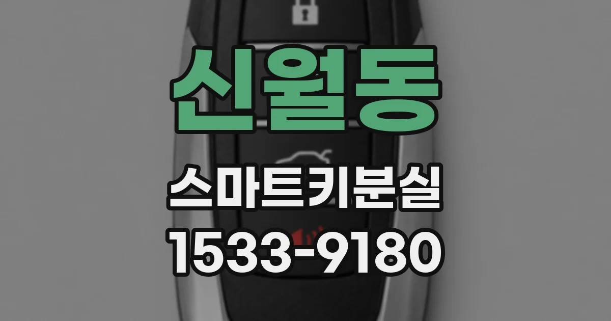 신월동 스마트키분실