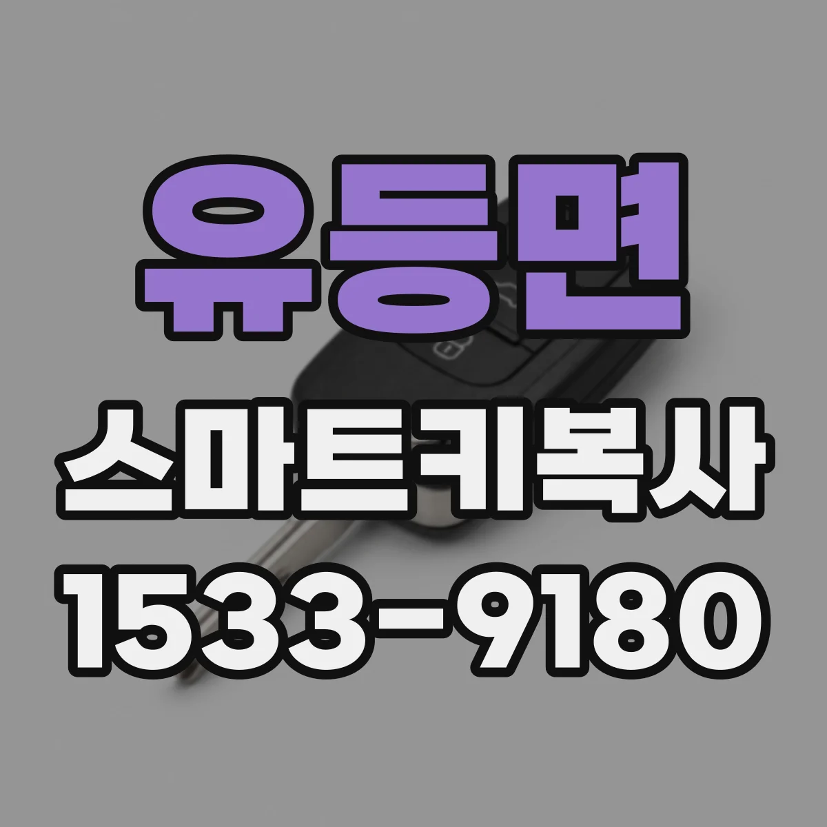 유등면 스마트키복사