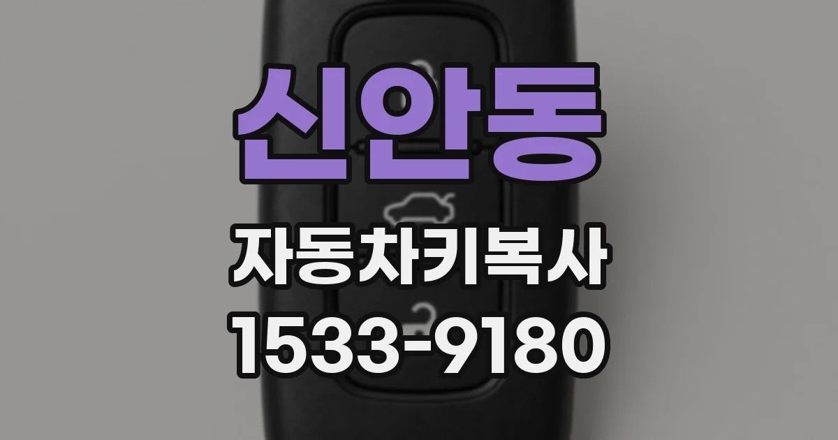 신안동 자동차키복사