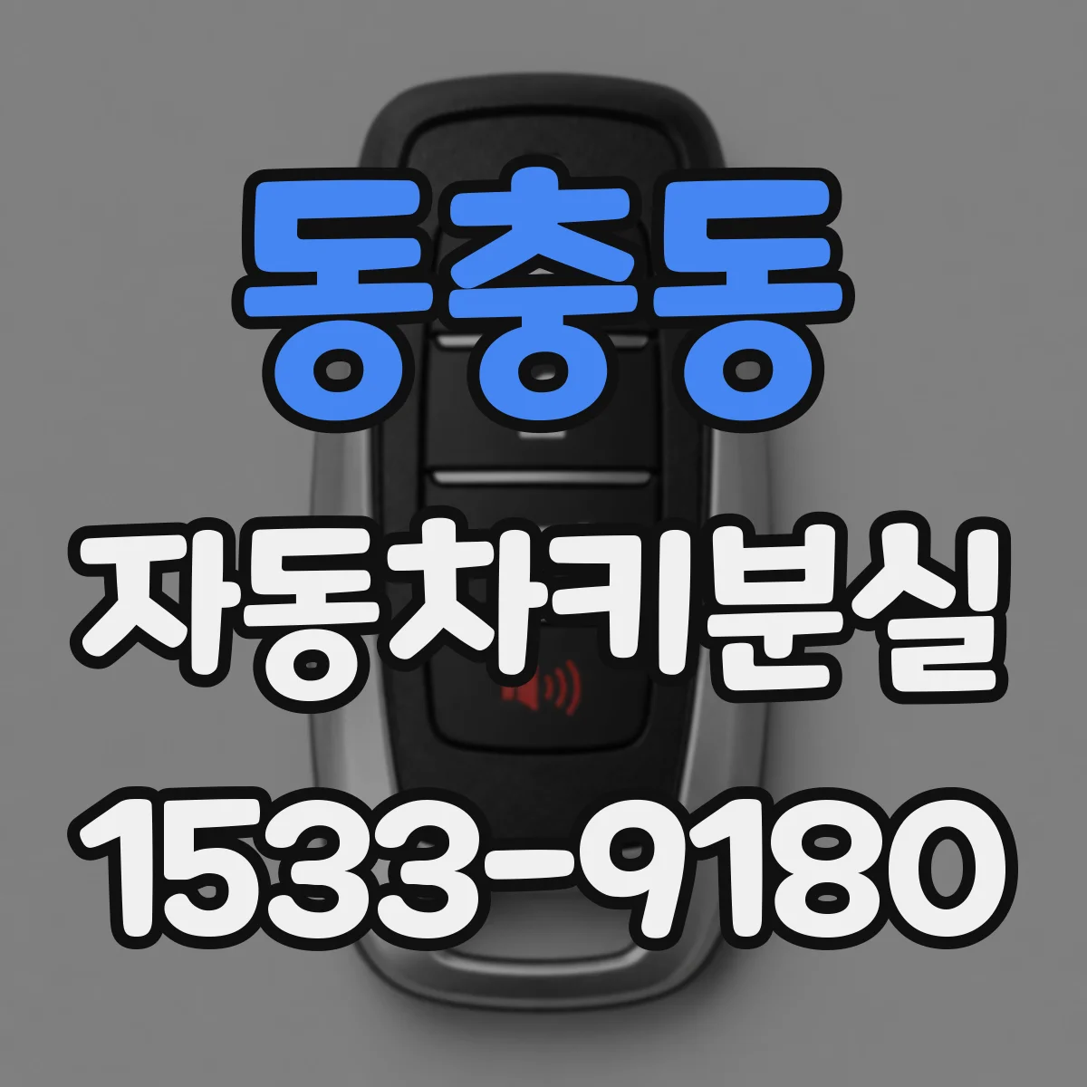 동충동 자동차키분실