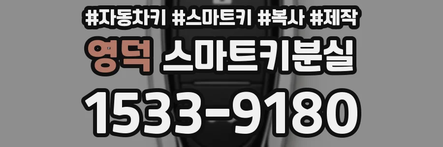 영덕 스마트키분실