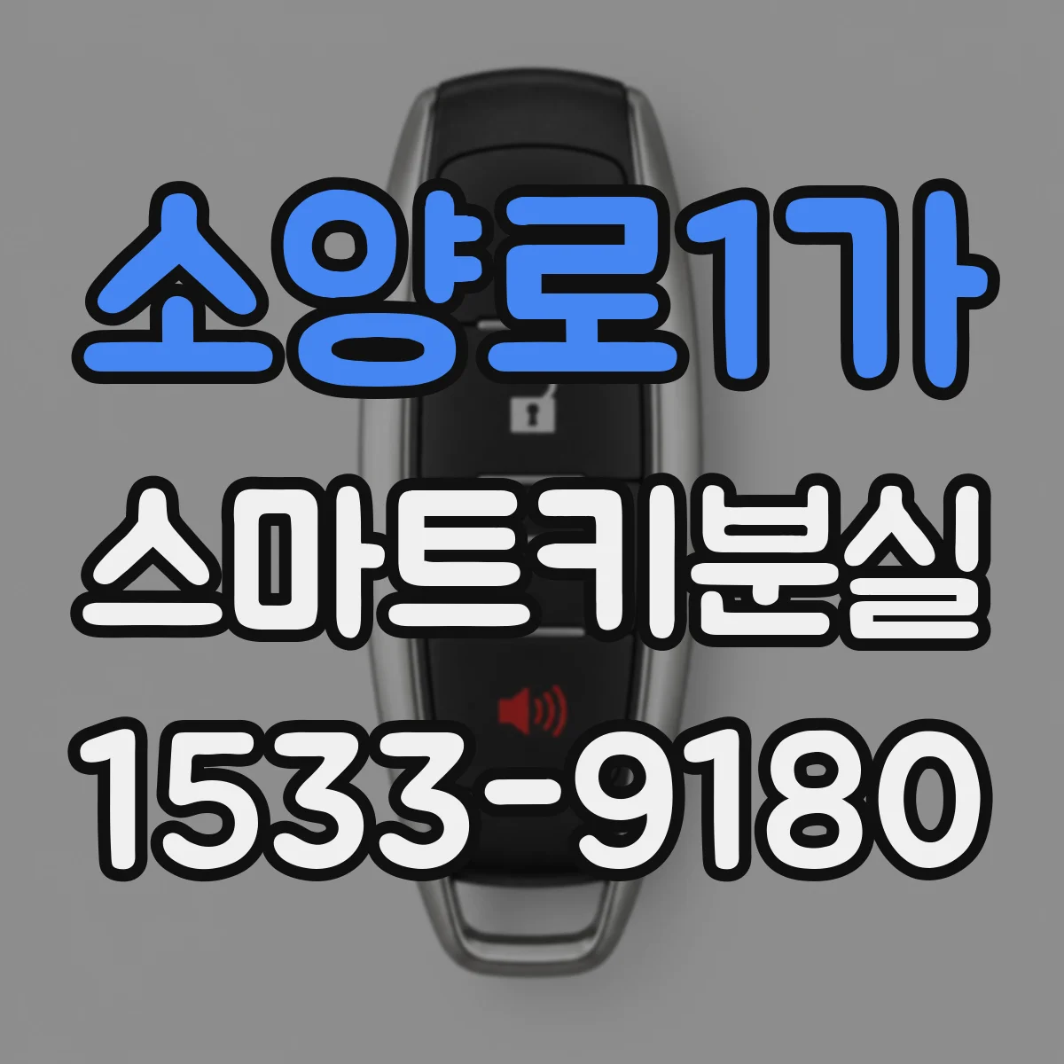 소양로1가 스마트키분실