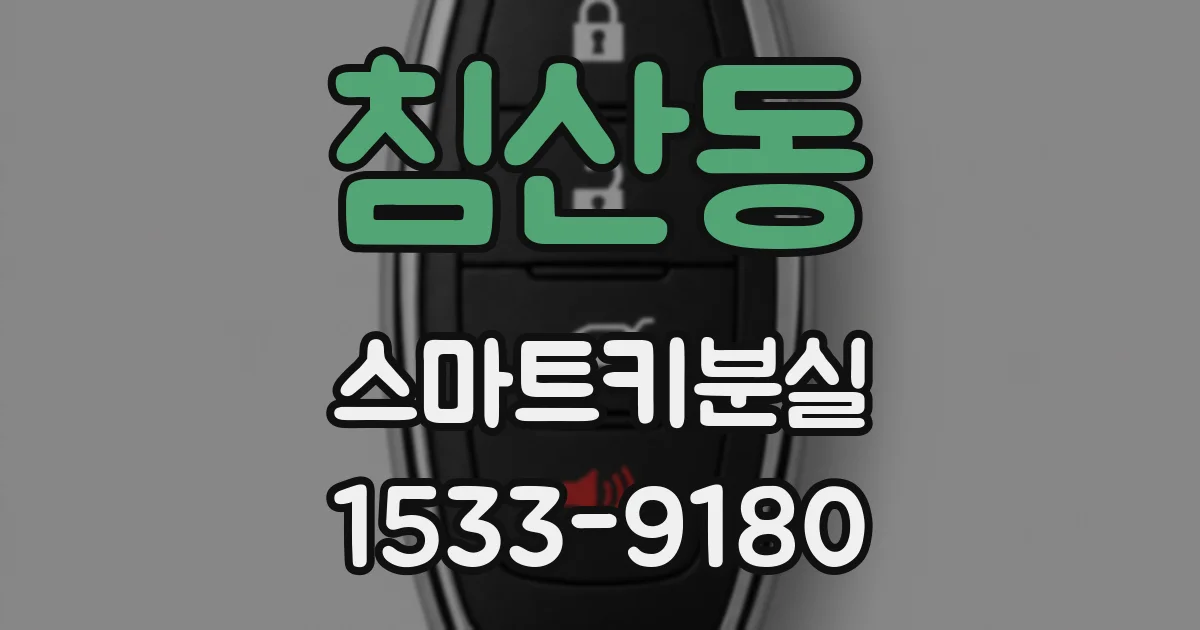 침산동 스마트키분실