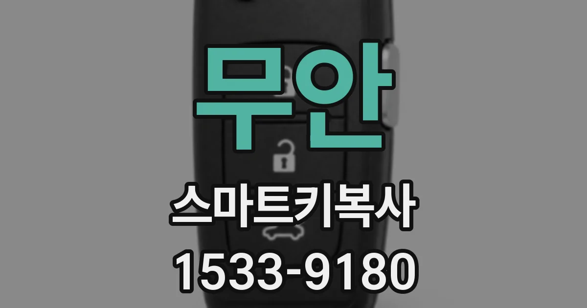 무안 스마트키복사