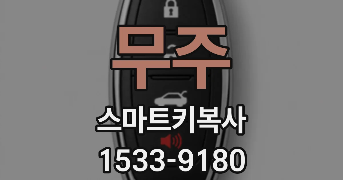 무주 스마트키복사