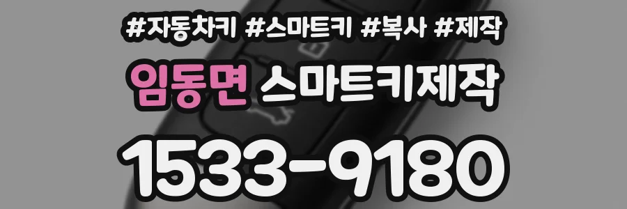 임동면 스마트키제작