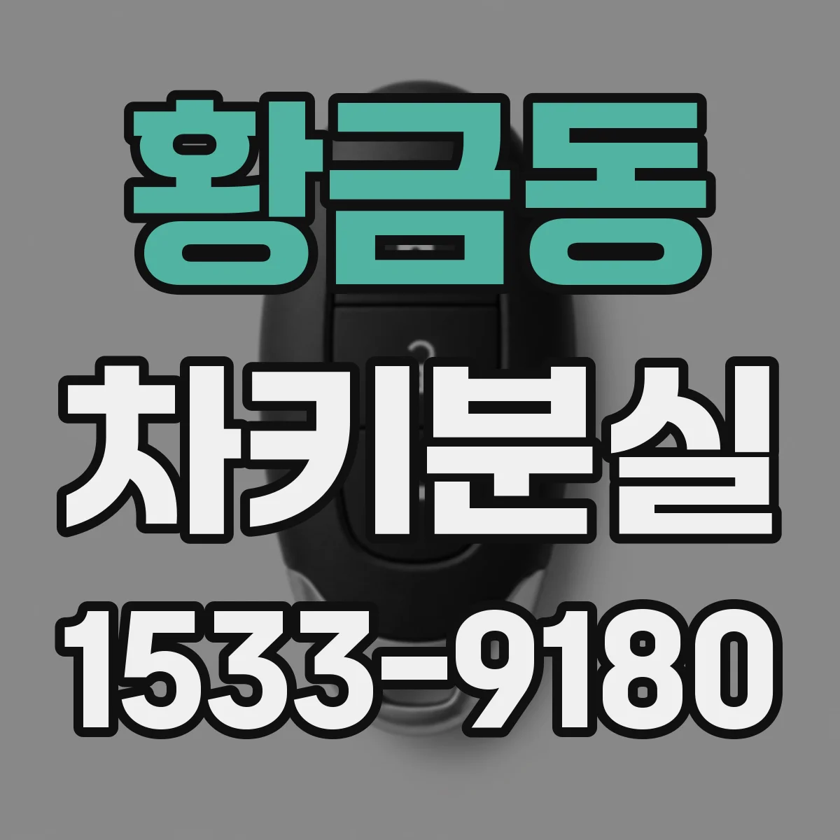 황금동 차키분실