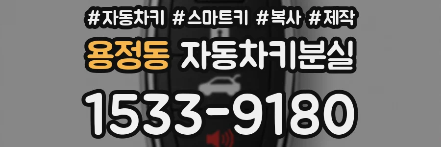용정동 자동차키분실