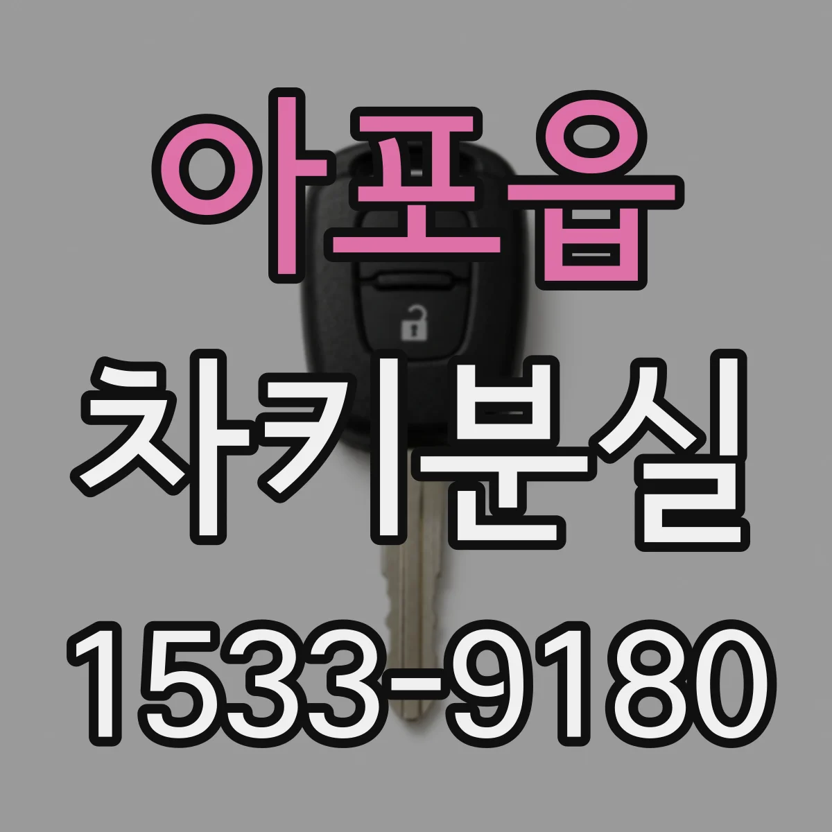 아포읍 차키분실