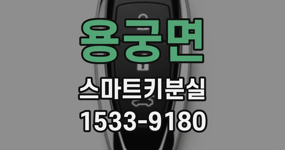 용궁면 스마트키분실
