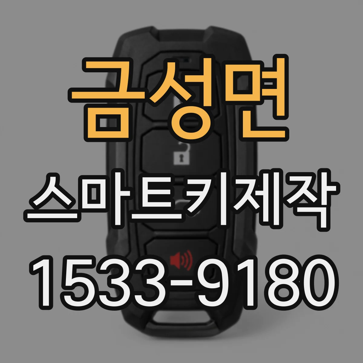 금성면 스마트키제작