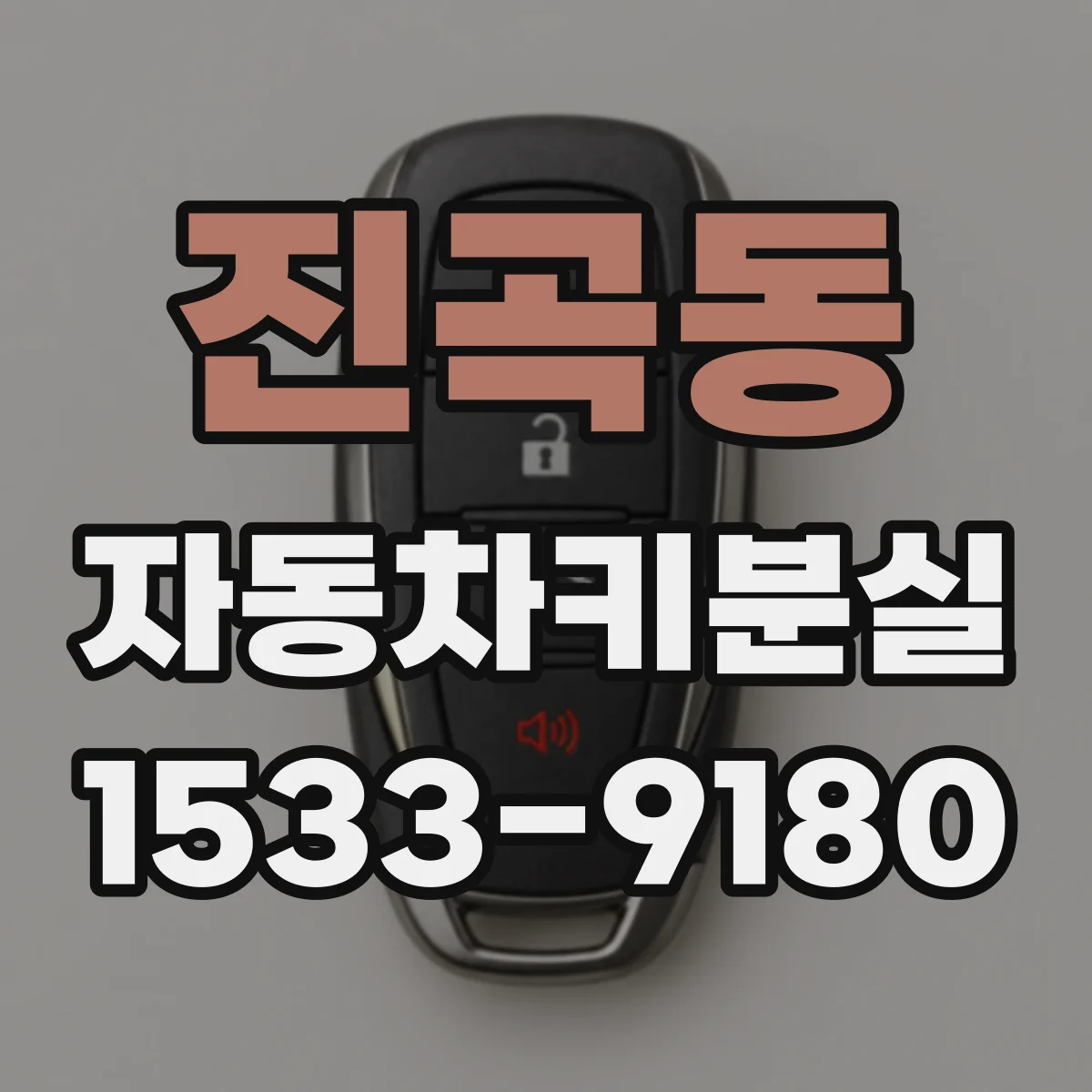 진곡동 자동차키분실