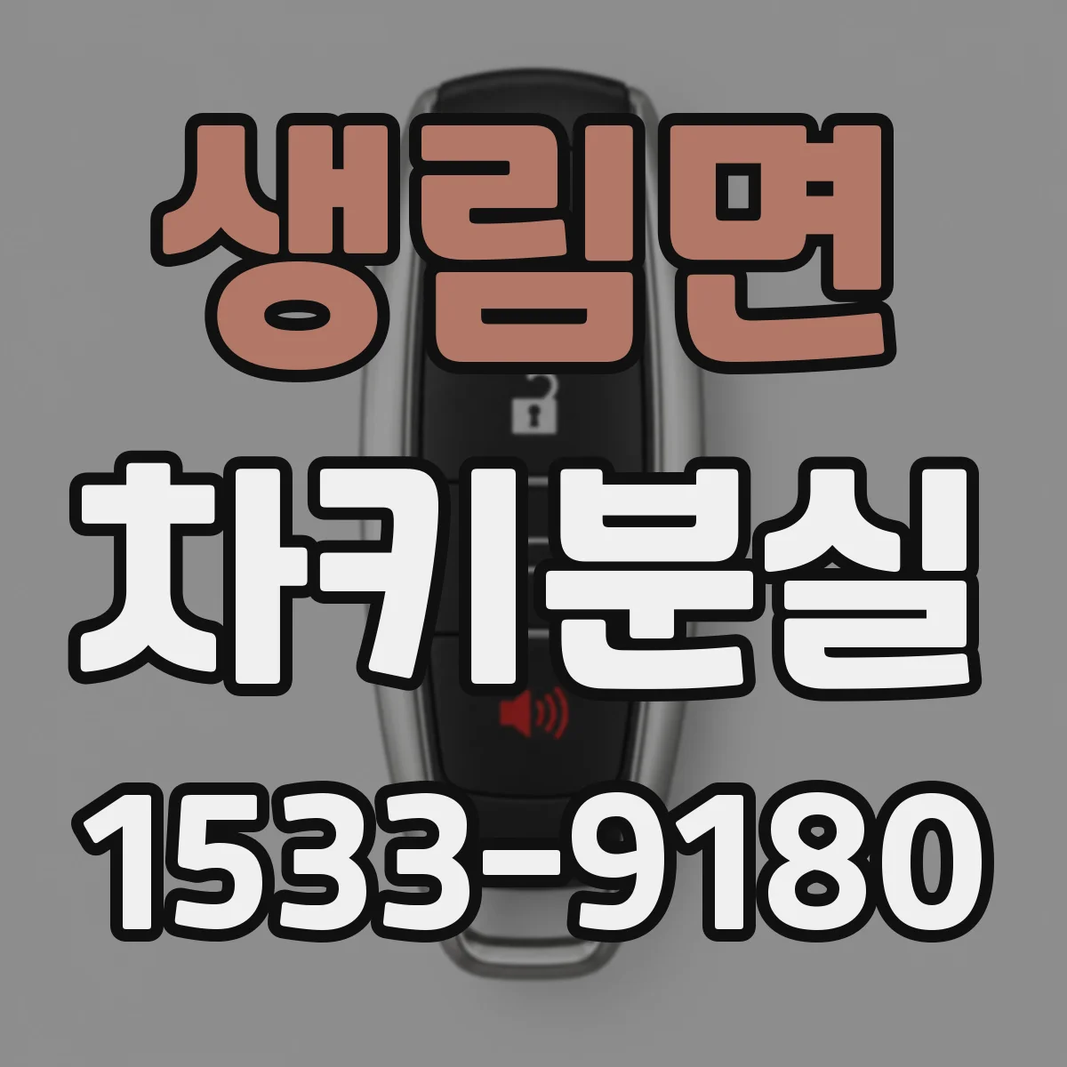 생림면 차키분실