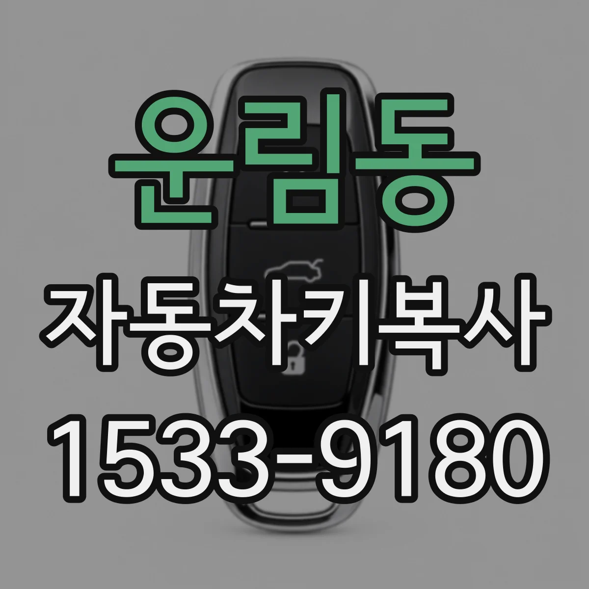 운림동 자동차키복사