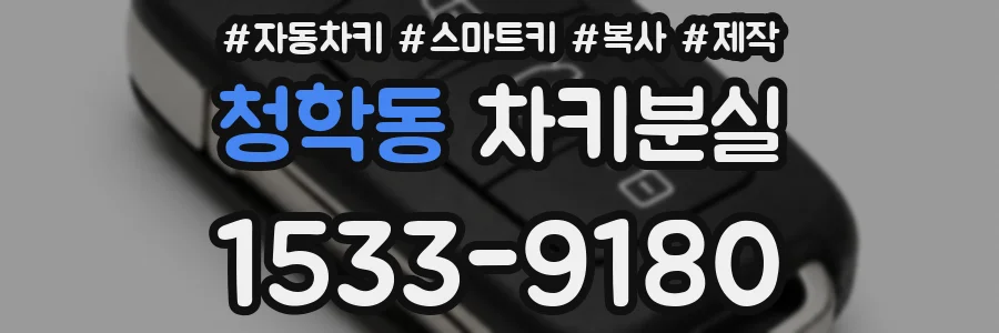 청학동 차키분실