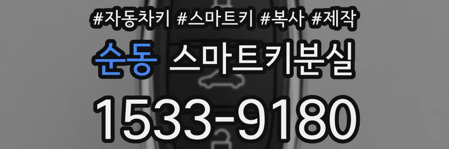 순동 스마트키분실