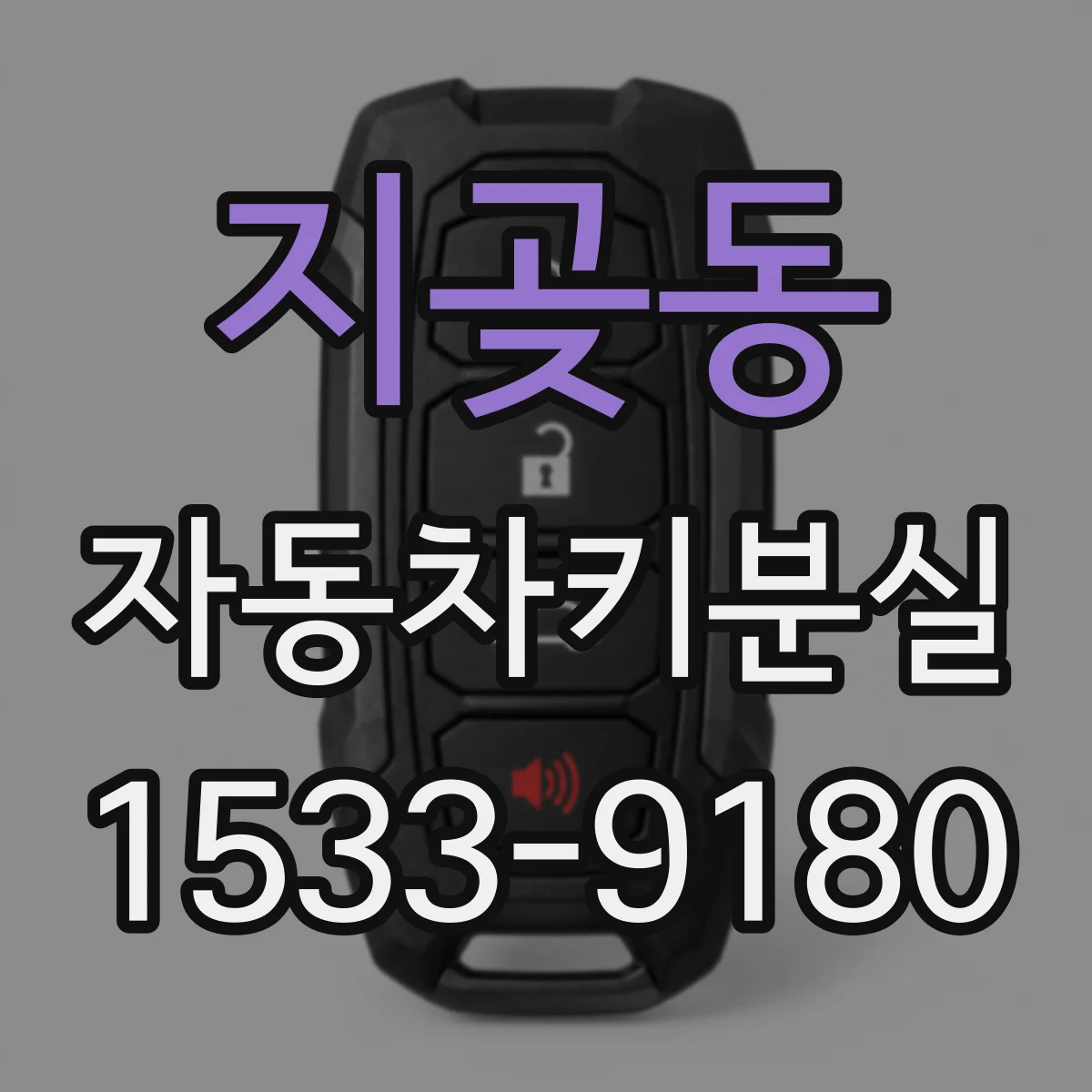 지곶동 자동차키분실