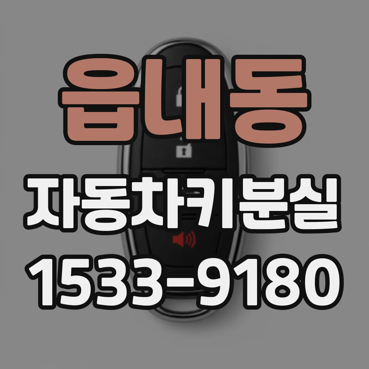 읍내동 자동차키분실