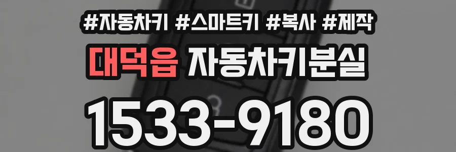대덕읍 자동차키분실