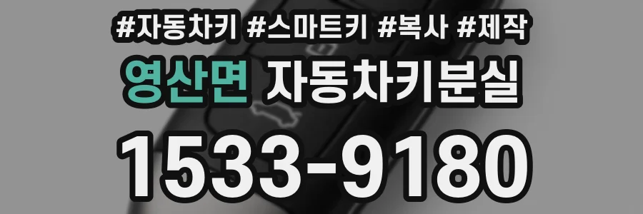 영산면 자동차키분실