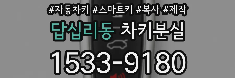 답십리동 차키분실