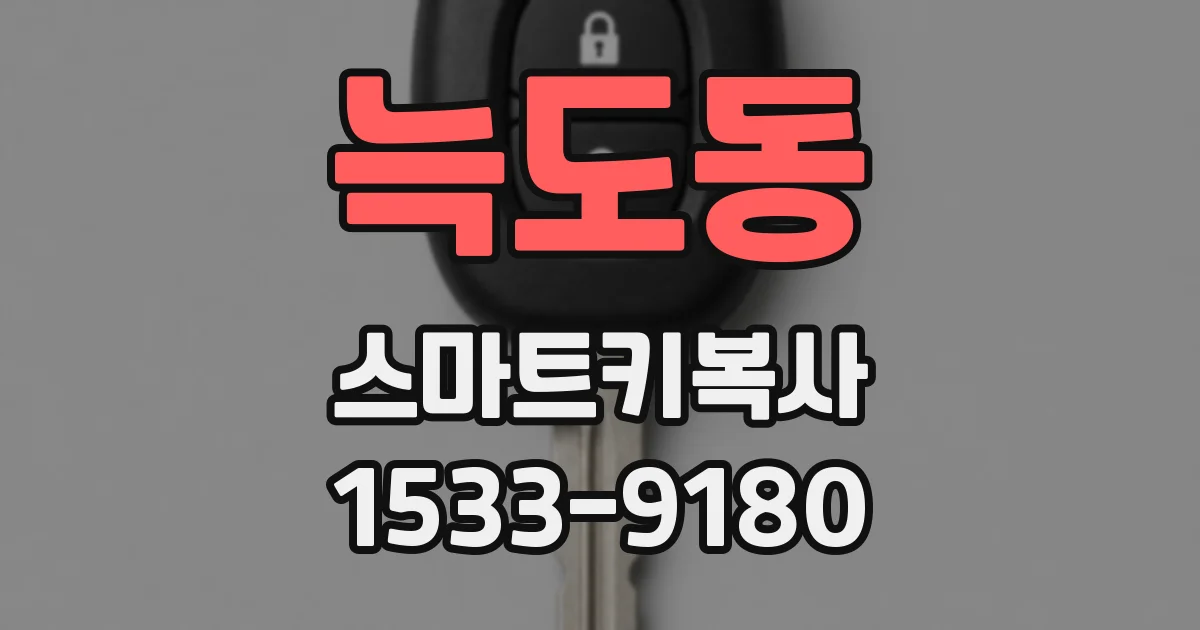 늑도동 스마트키복사