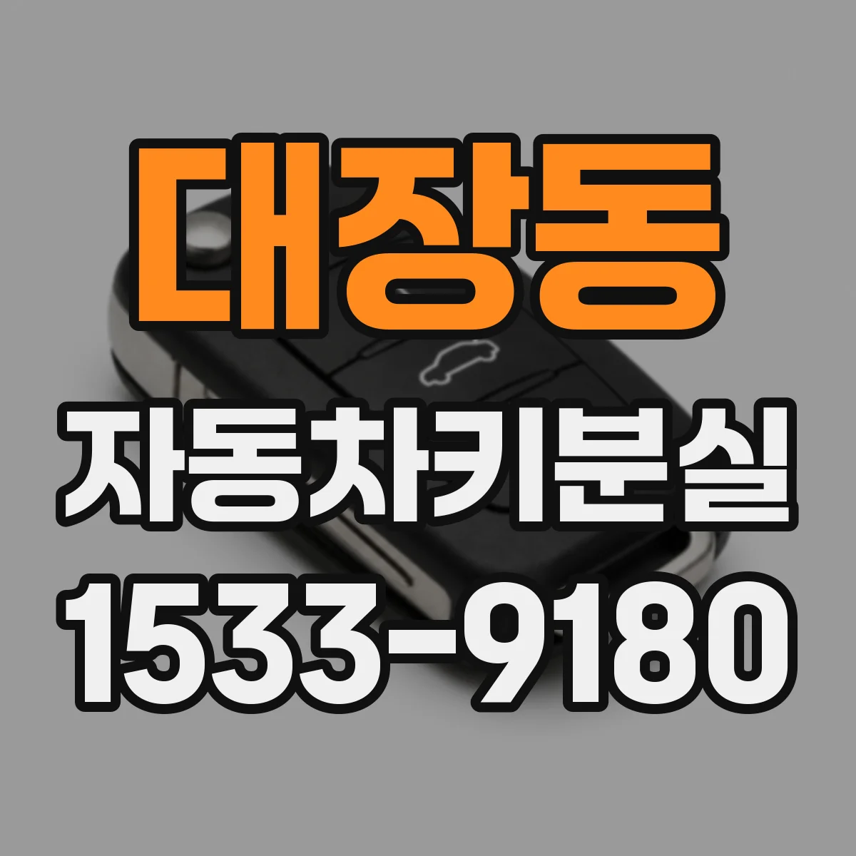 대장동 자동차키분실