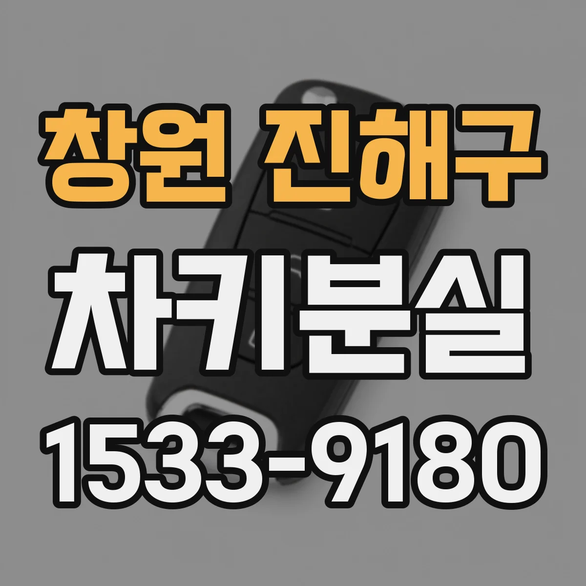 창원 진해구 차키분실