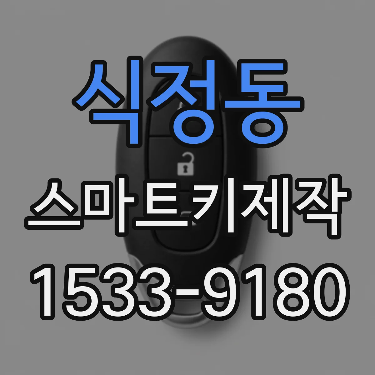 식정동 스마트키제작