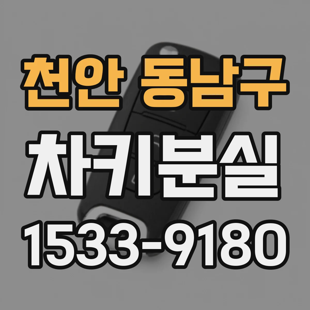 천안 동남구 차키분실