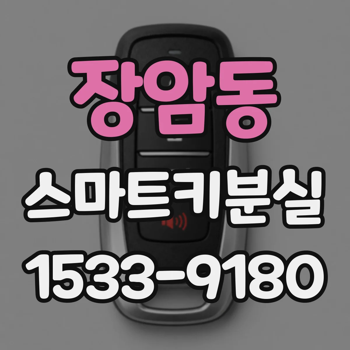 장암동 스마트키분실