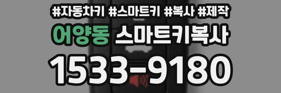어양동 스마트키복사