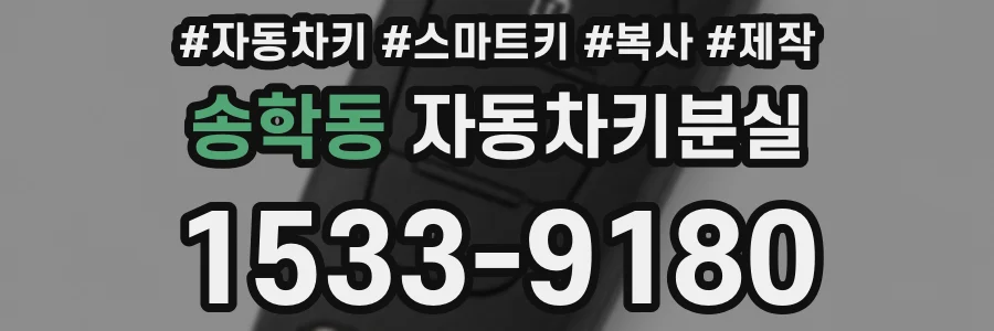 송학동 자동차키분실