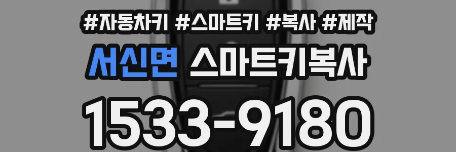 서신면 스마트키복사