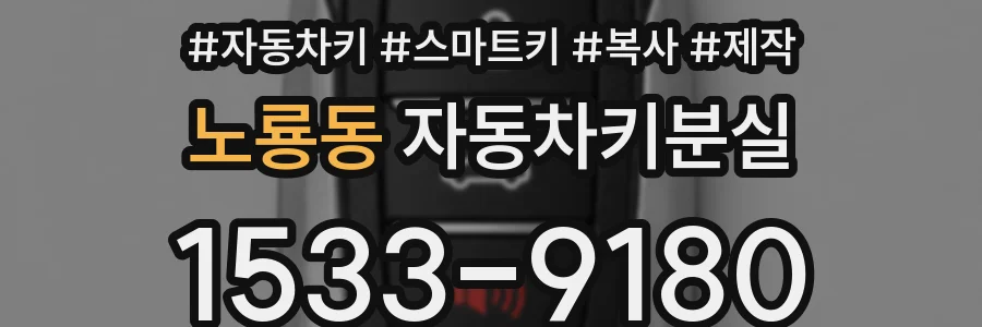 노룡동 자동차키분실