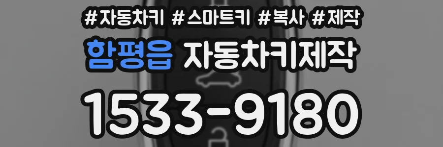 함평읍 자동차키제작