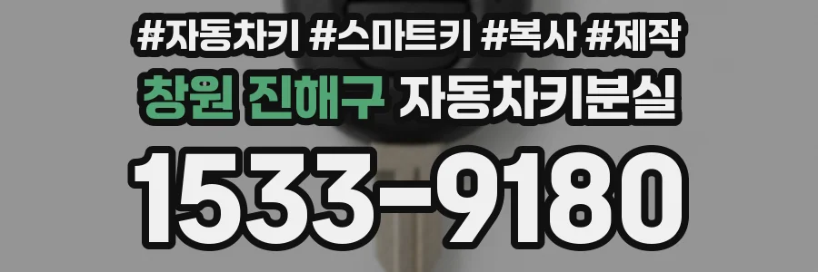 창원 진해구 자동차키분실
